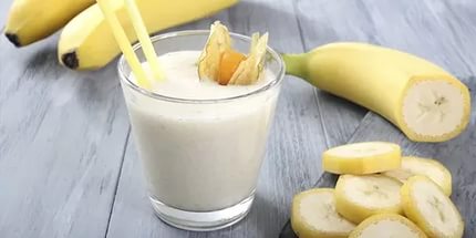 Молочно-банановая программа для быстрого похудения
